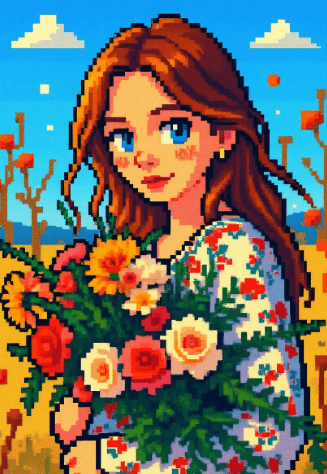 Pixel Art Generator style example